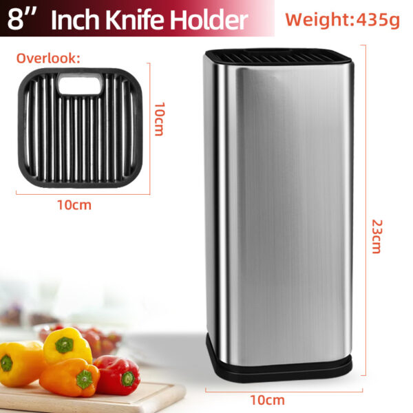 Drainable Knife Chopping Board Holder Size Chopper Holder - Image 2