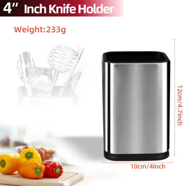 Drainable Knife Chopping Board Holder Size Chopper Holder - Image 3