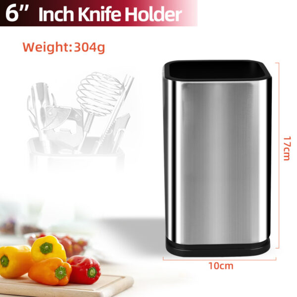 Drainable Knife Chopping Board Holder Size Chopper Holder - Image 4