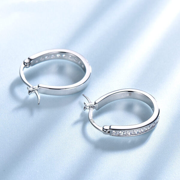 925 Sterling Silver Clip Earrings - Image 3