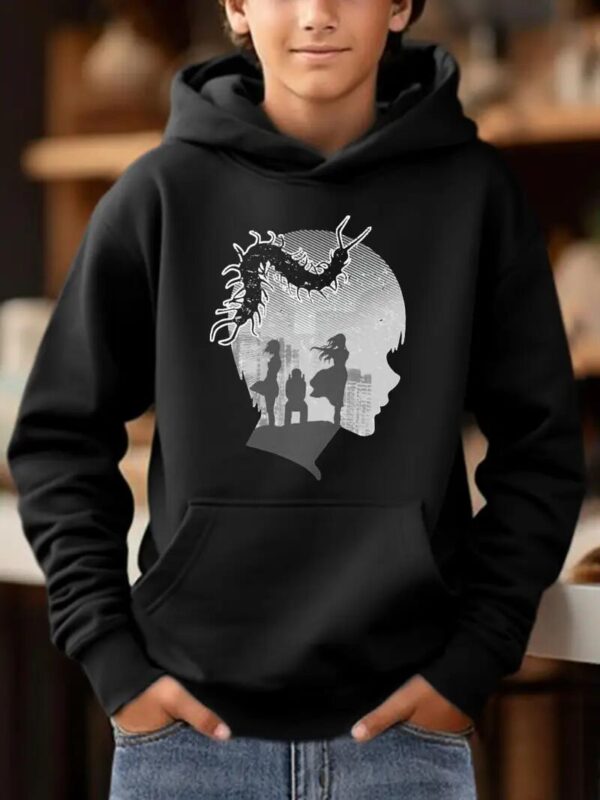 Men's Printed Hooded Sweatshirt