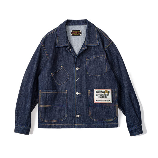 Fashion Personality Retro Denim Jacket Coat - Image 6