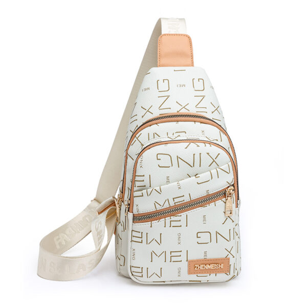 Women's Chest Bag Fashion Letters New Printed Crossbody Bag - Image 5