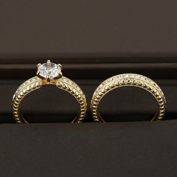 Female High-end Niche Ring Zircon - Image 2