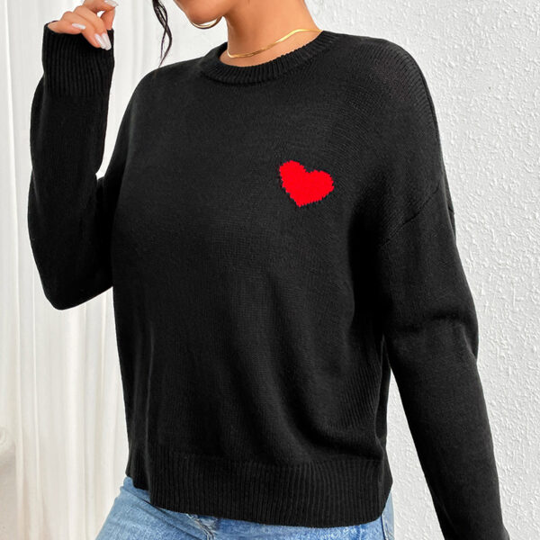 New Casual All-match Loose Valentine's Day Sweater - Image 2