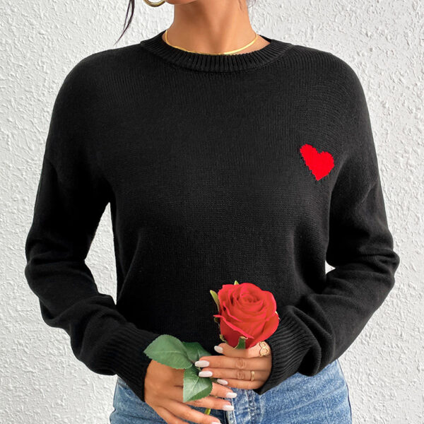 New Casual All-match Loose Valentine's Day Sweater